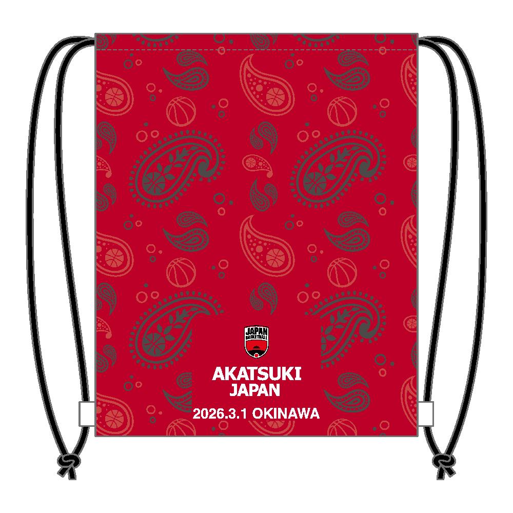 AKATSUKI JAPAN ペイズリーナップサック